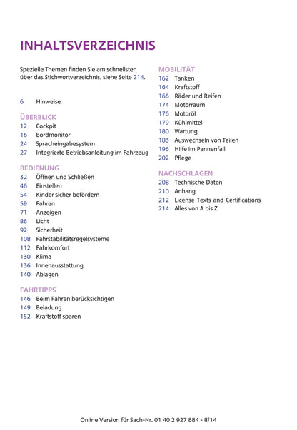 2014-2018 Mini Mini Gebruikershandleiding | Duits