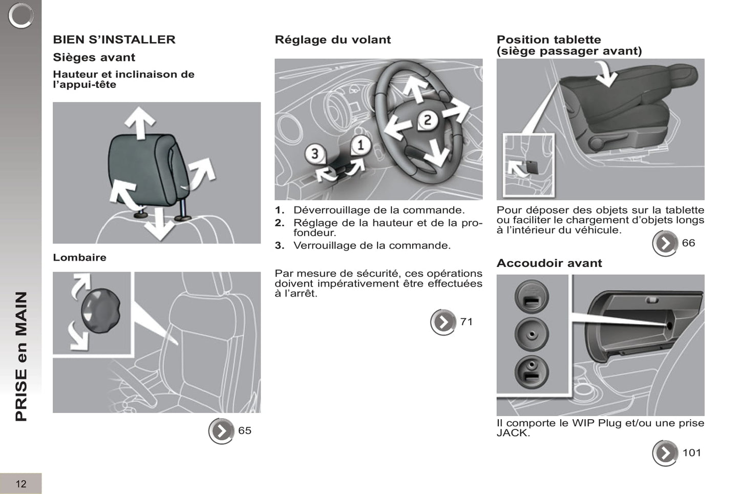 2012-2013 Peugeot 3008 Manuel du propriétaire | Français