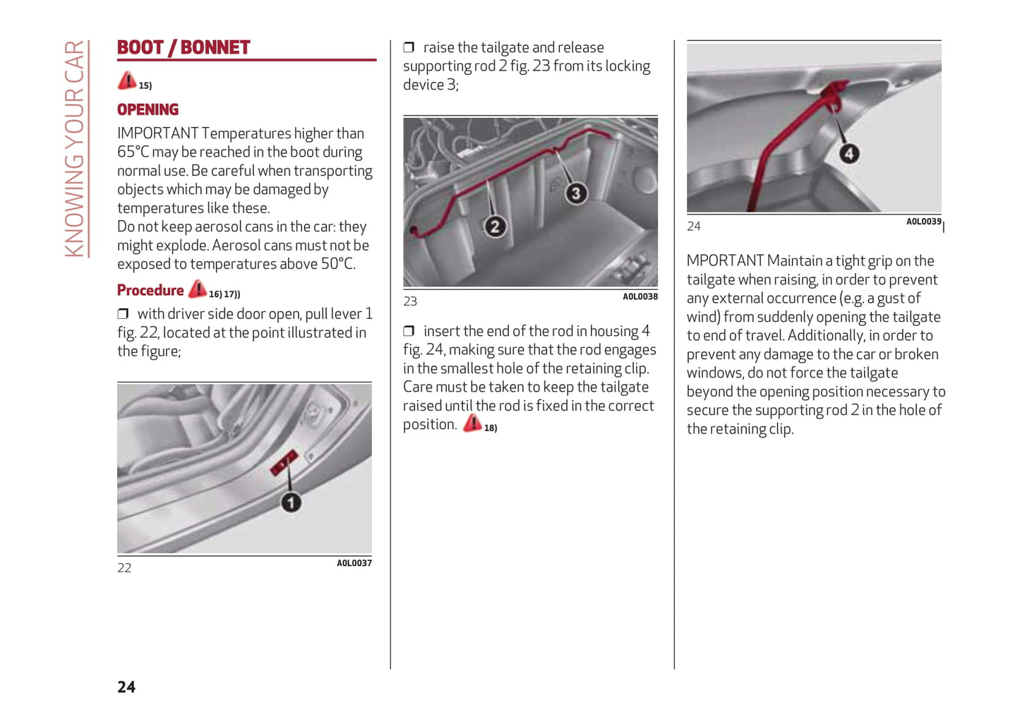 2013-2017 Alfa Romeo 4C Owner's Manual | English