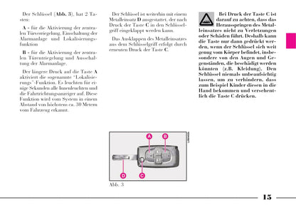 2008-2011 Lancia Phedra Owner's Manual | German