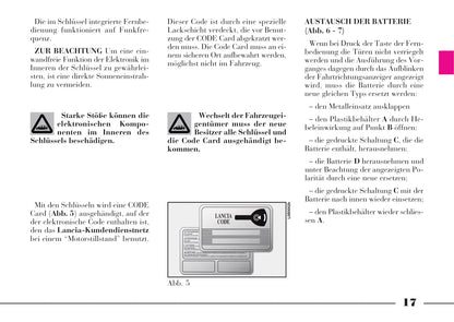 2008-2011 Lancia Phedra Owner's Manual | German