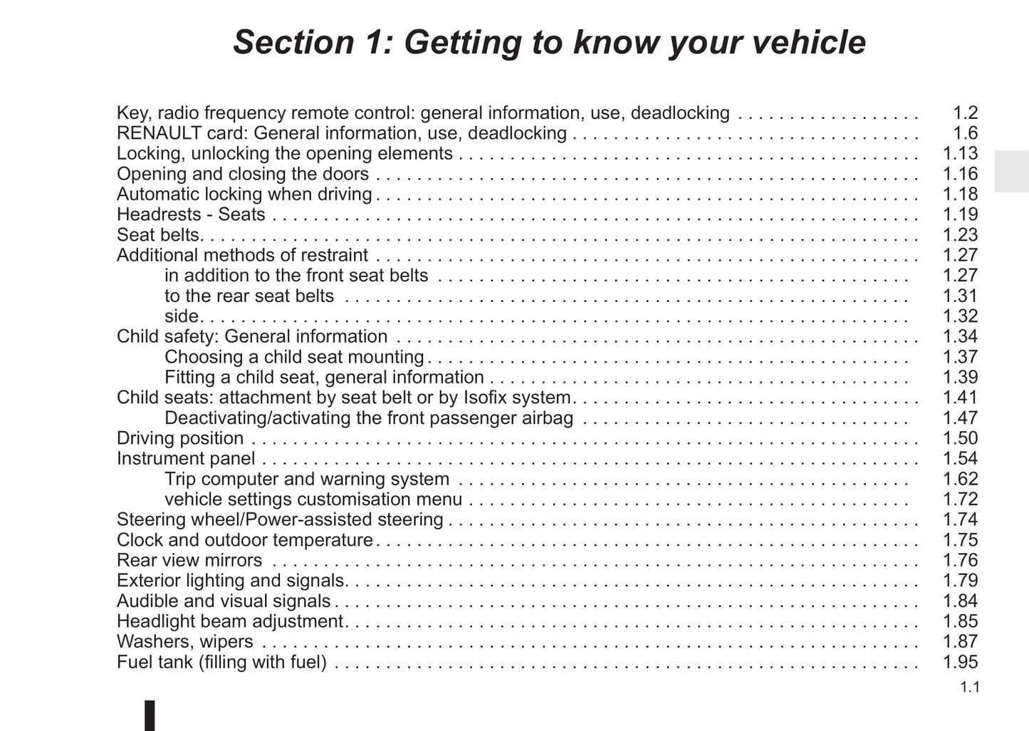 2015-2016 Renault Kadjar Bedienungsanleitung | Englisch