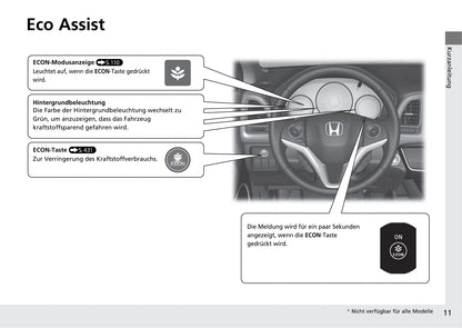 2019-2020 Honda HR-V Owner's Manual | German