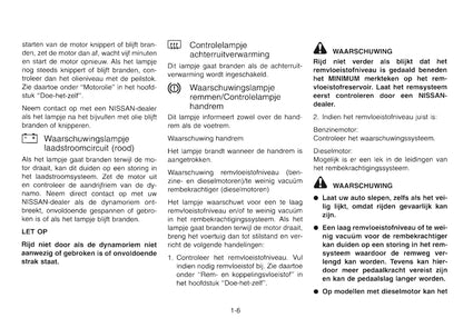 1997 Nissan Serena Owner's Manual | Dutch