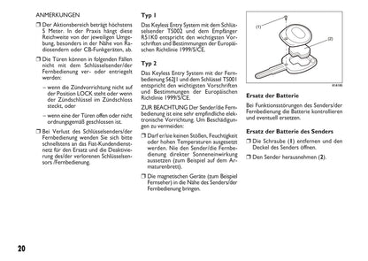 2010-2011 Fiat Sedici Owner's Manual | German