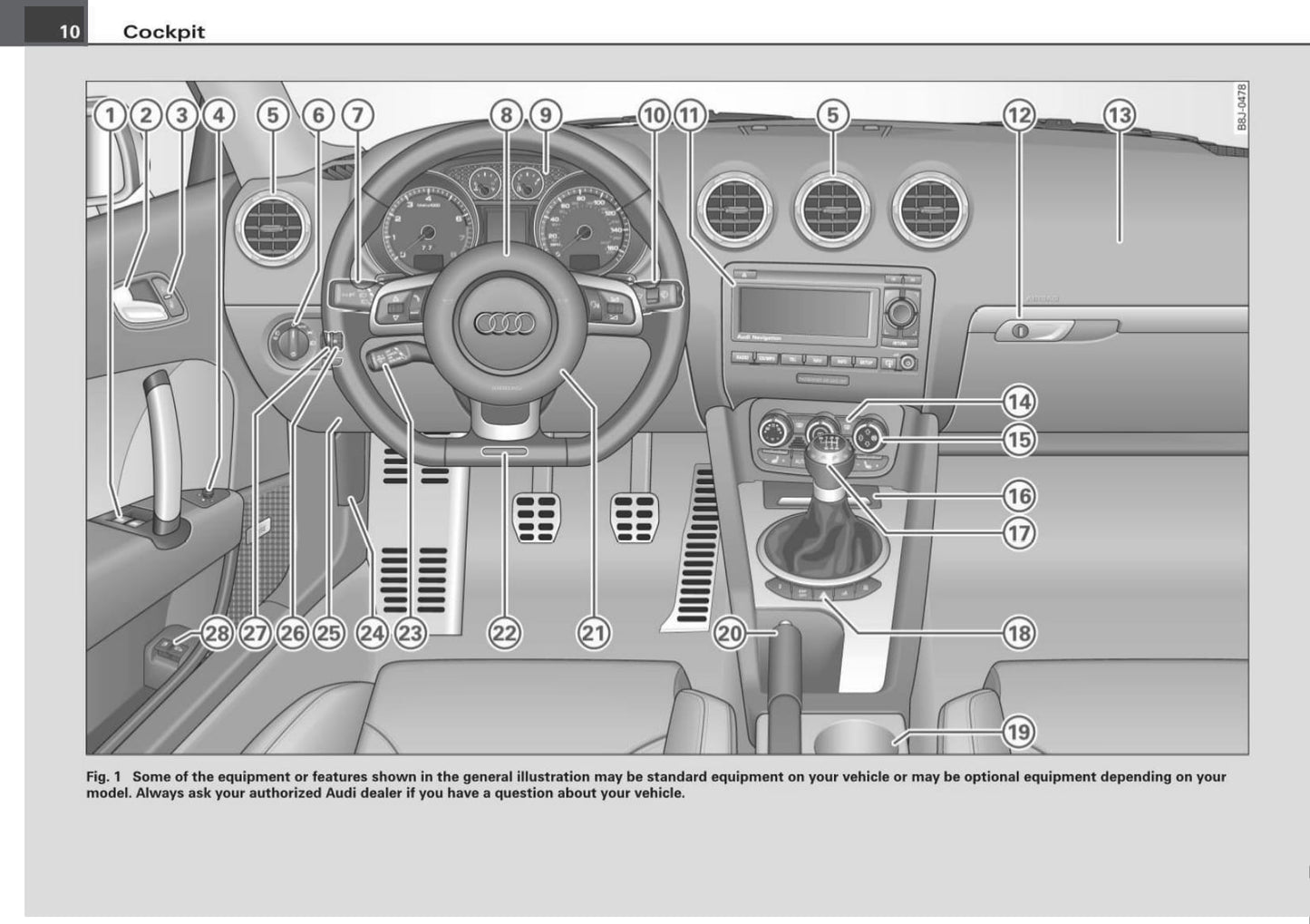 2008 Audi TT Gebruikershandleiding | Engels