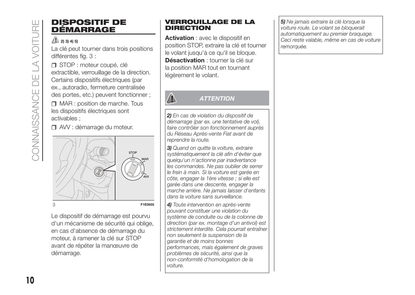 2012-2017 Fiat Punto Manuel du propriétaire | Français