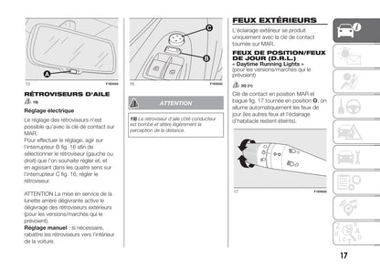 2012-2017 Fiat Punto Manuel du propriétaire | Français