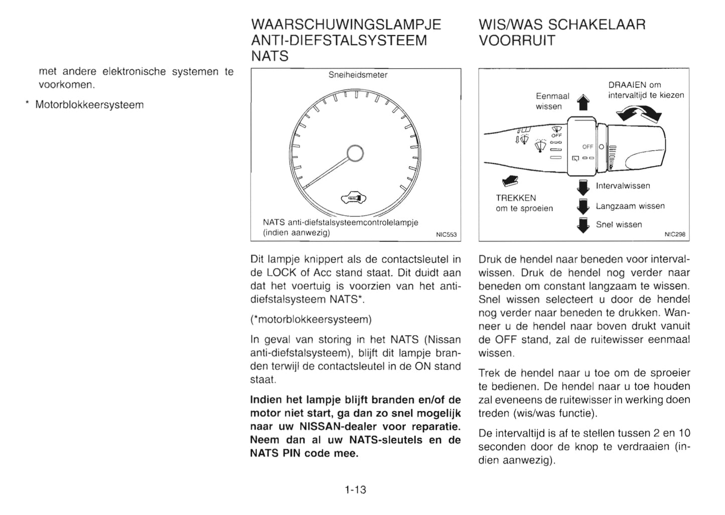 2001-2002 Nissan Primera Gebruikershandleiding | Nederlands