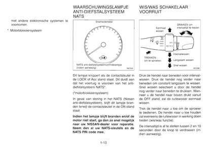 2001-2002 Nissan Primera Gebruikershandleiding | Nederlands