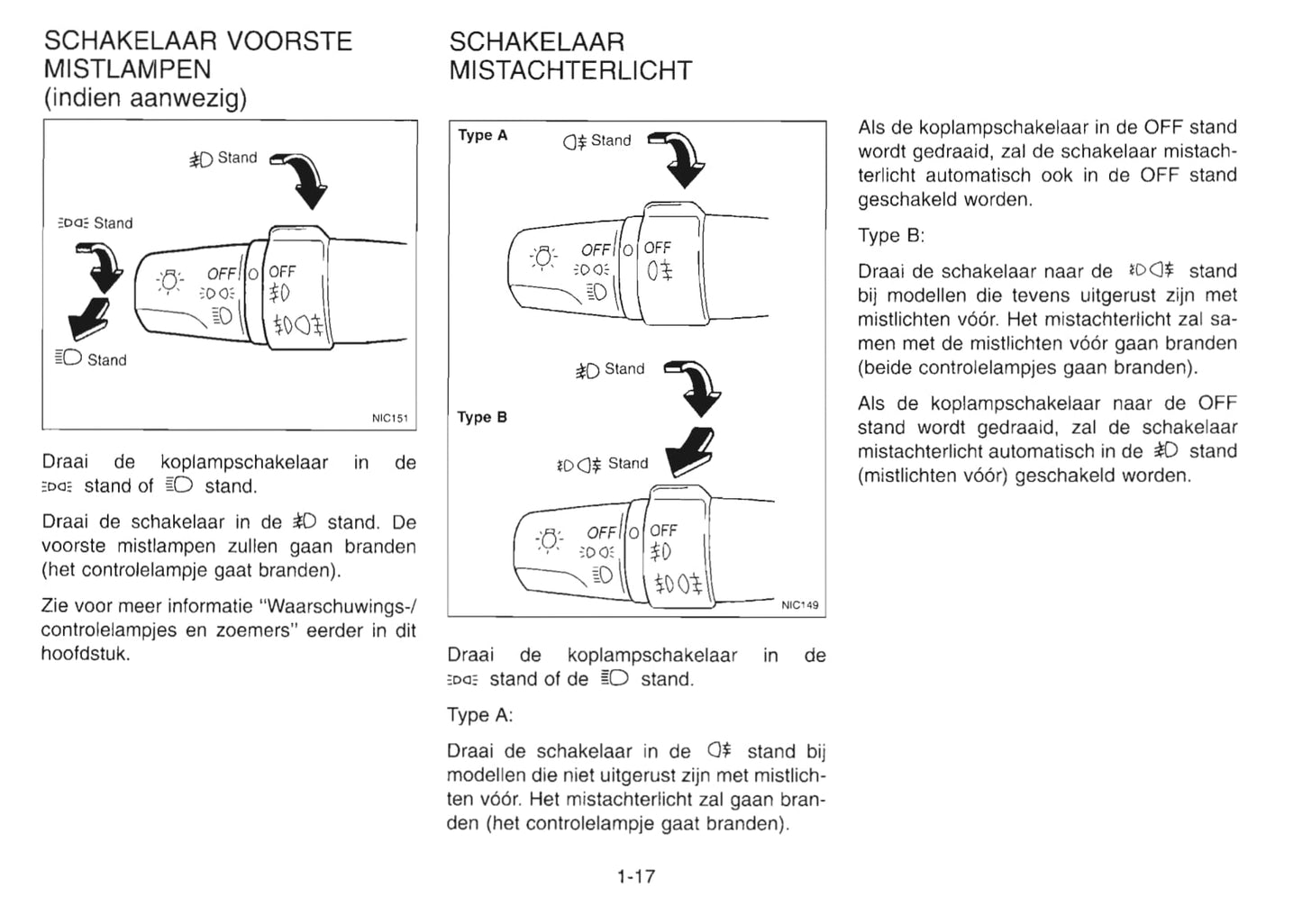 2001-2002 Nissan Primera Gebruikershandleiding | Nederlands