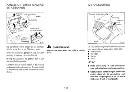 2001-2002 Nissan Primera Gebruikershandleiding | Nederlands