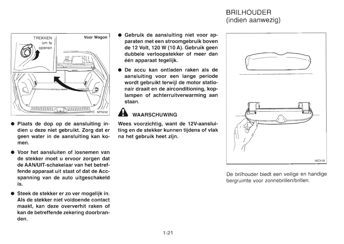 2001-2002 Nissan Primera Gebruikershandleiding | Nederlands