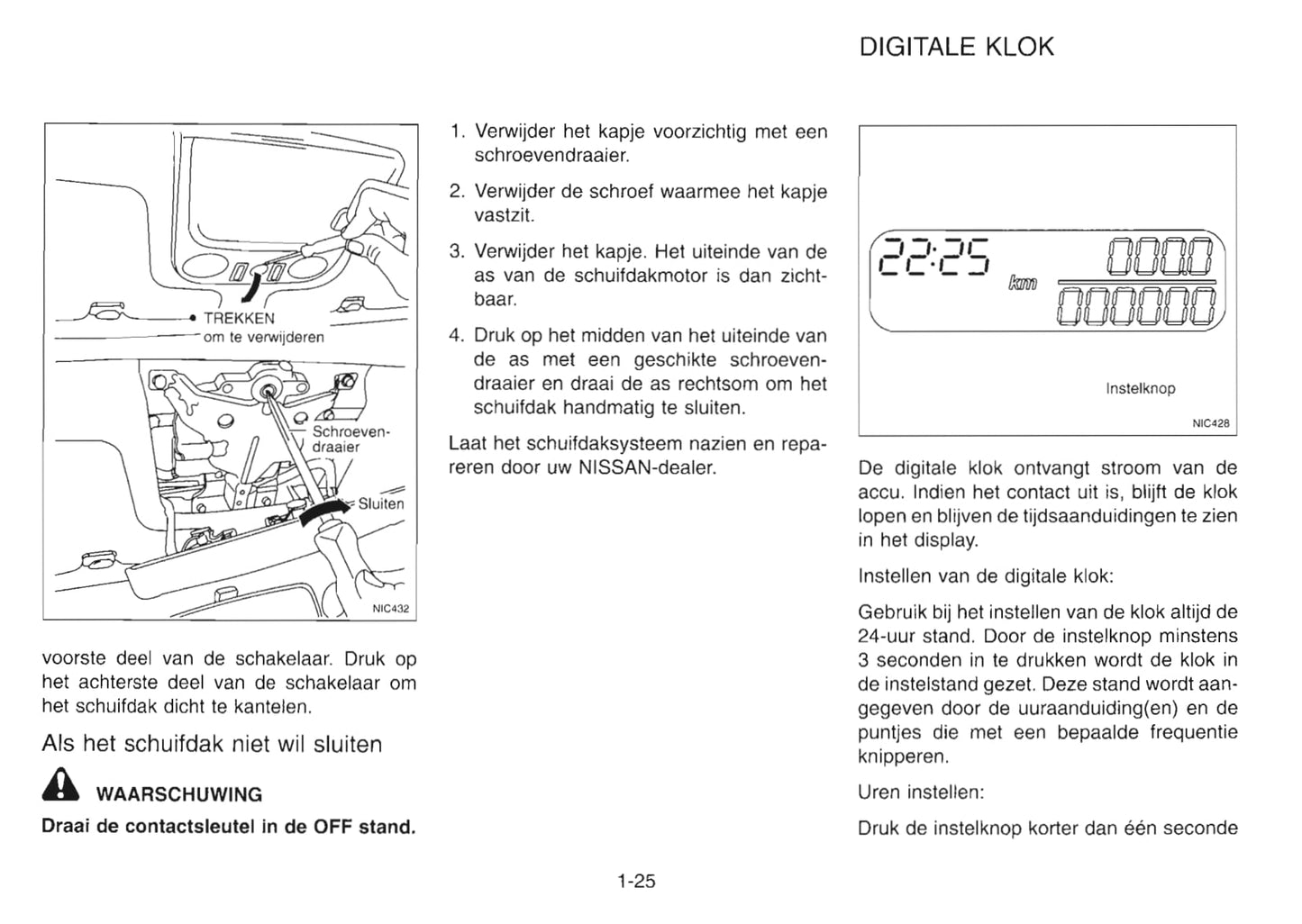 2001-2002 Nissan Primera Gebruikershandleiding | Nederlands