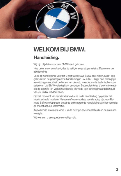 2020 BMW 7 Series Owner's Manual | Dutch