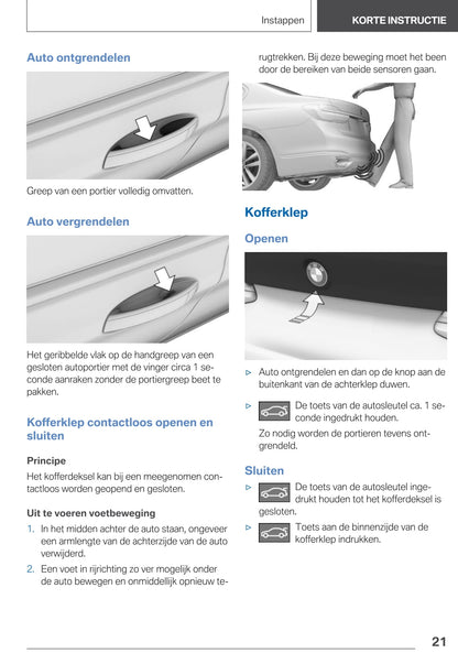 2020 BMW 7 Series Owner's Manual | Dutch