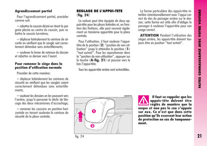 2007-2011 Alfa Romeo GT Owner's Manual | French