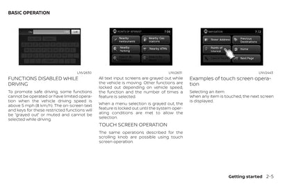 Nissan Navigation System Owner's Manual 2020