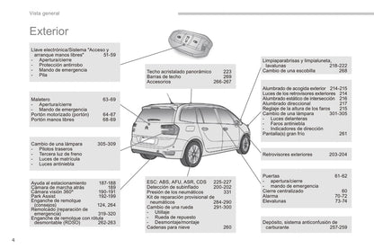 2016 Citroën C4 Picasso/Grand C4 Picasso Gebruikershandleiding | Spaans