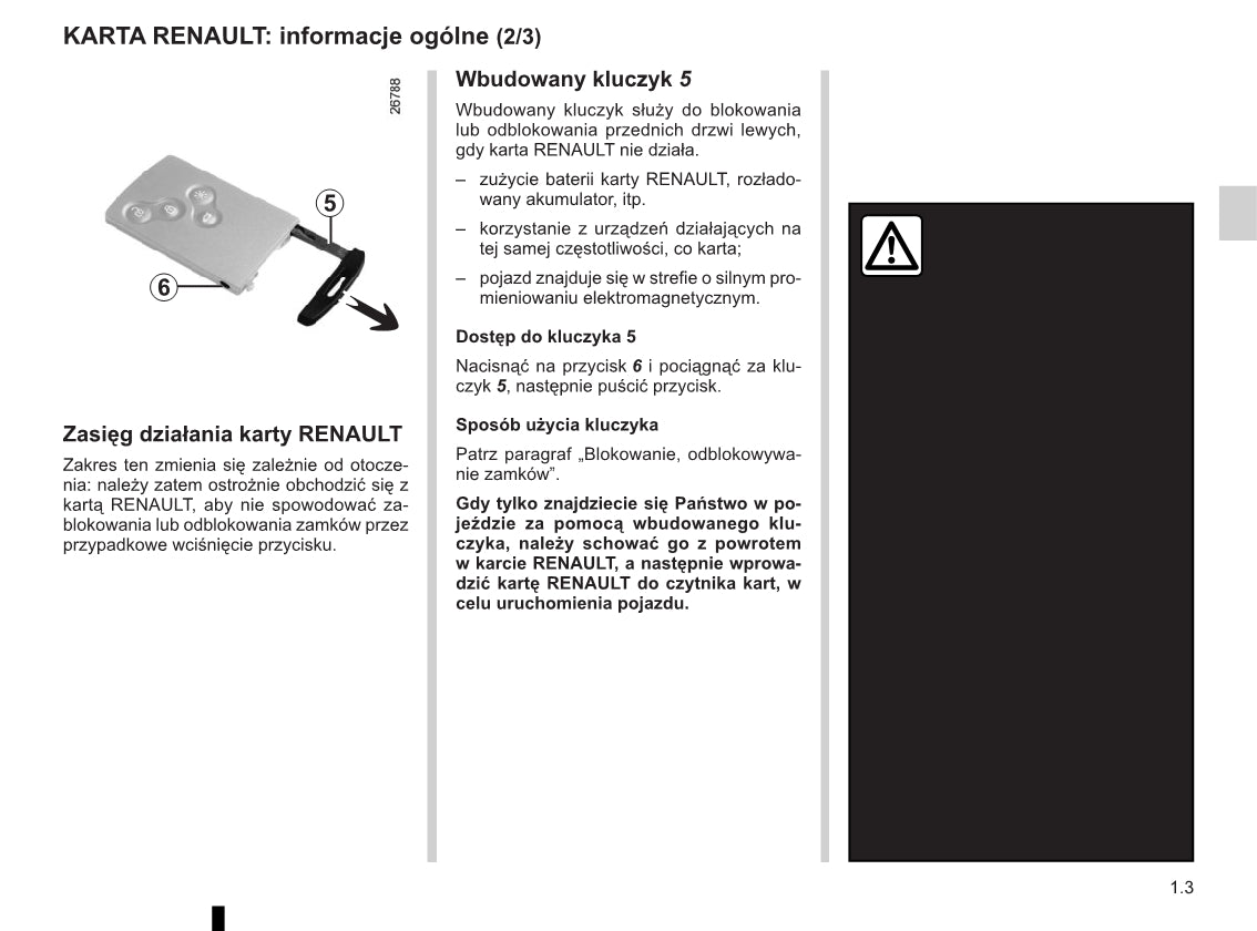 2012-2016 Renault Clio Manuel du propriétaire | Polonais