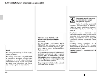 2012-2016 Renault Clio Manuel du propriétaire | Polonais