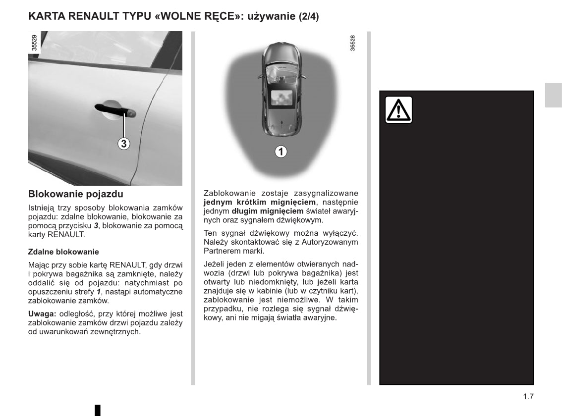 2012-2016 Renault Clio Manuel du propriétaire | Polonais