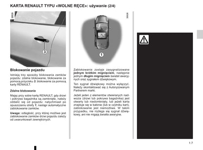 2012-2016 Renault Clio Manuel du propriétaire | Polonais