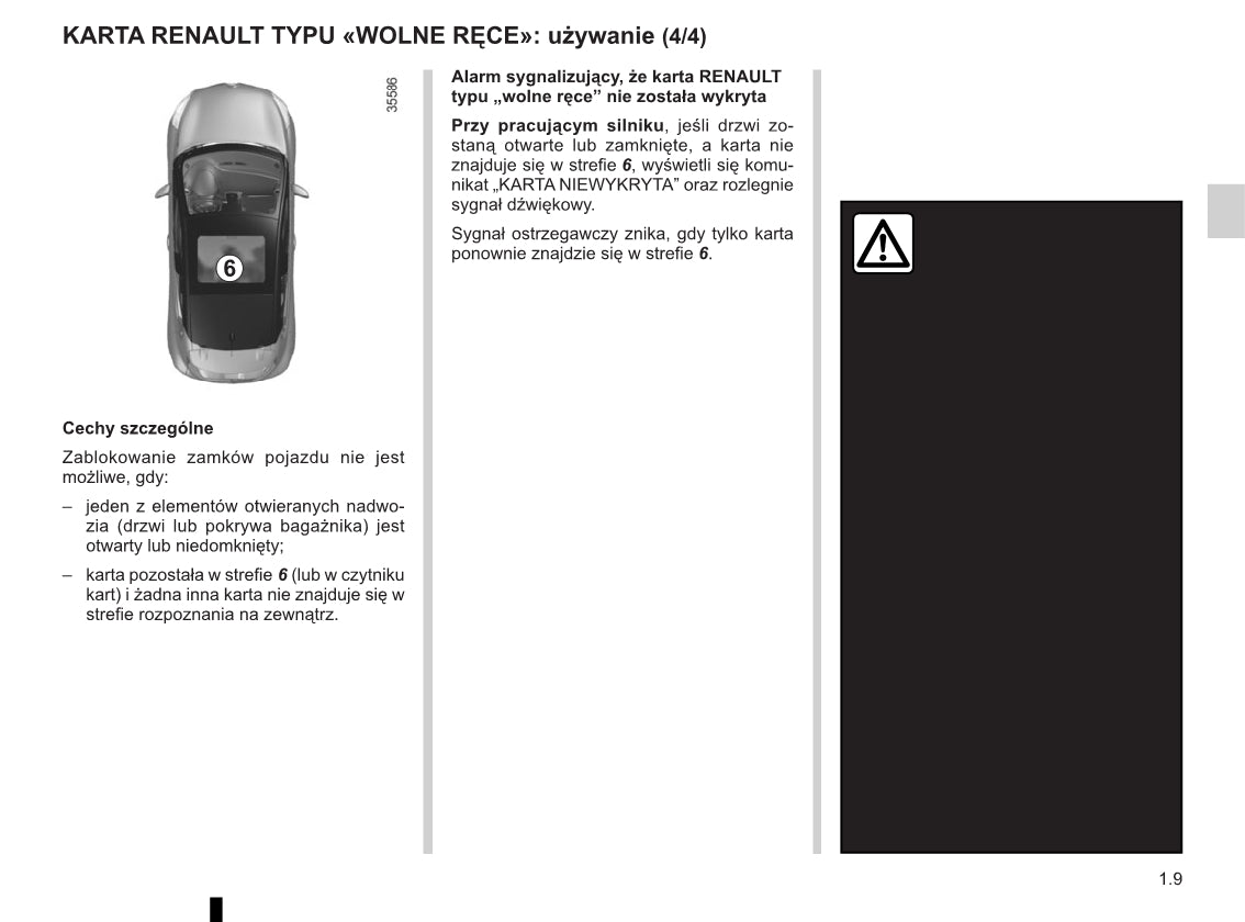 2012-2016 Renault Clio Manuel du propriétaire | Polonais