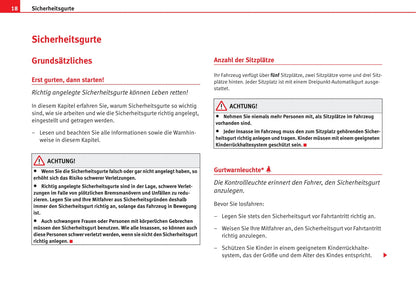 2006-2007 Seat Ibiza Owner's Manual | German