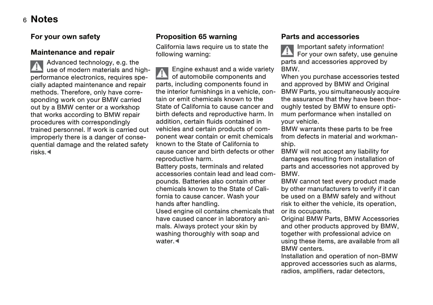 2005 BMW M3 Coupé Owner's Manual | English