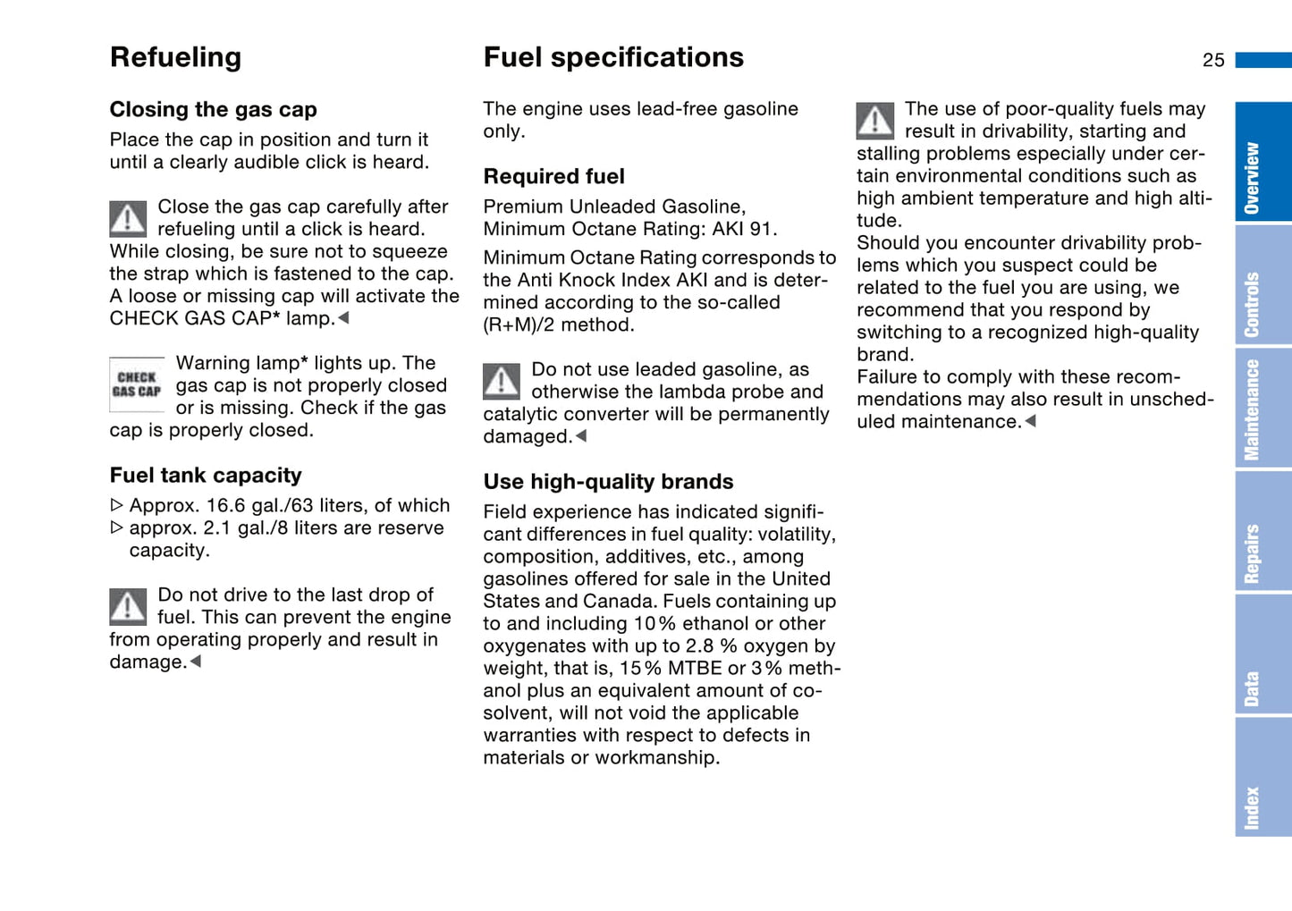 2005 BMW M3 Coupé Owner's Manual | English