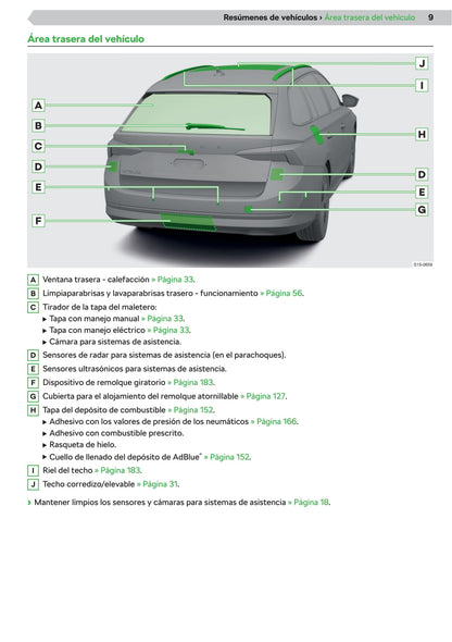 2020 Skoda Octavia Manuel du propriétaire | Espagnol