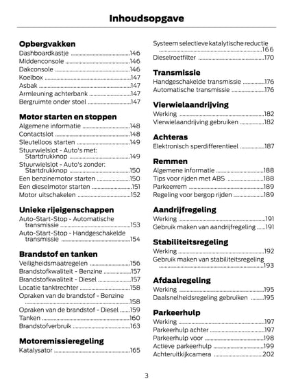 2019-2020 Ford Ranger Gebruikershandleiding | Nederlands