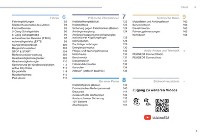 2018-2019 Peugeot 2008 Owner's Manual | German