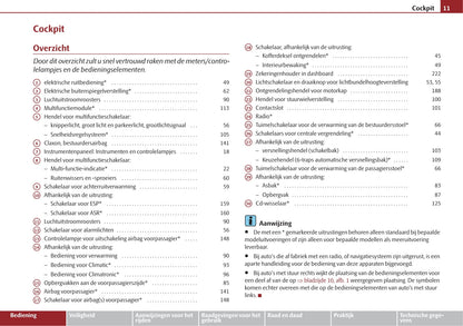 2009-2010 Skoda Roomster Owner's Manual | Dutch