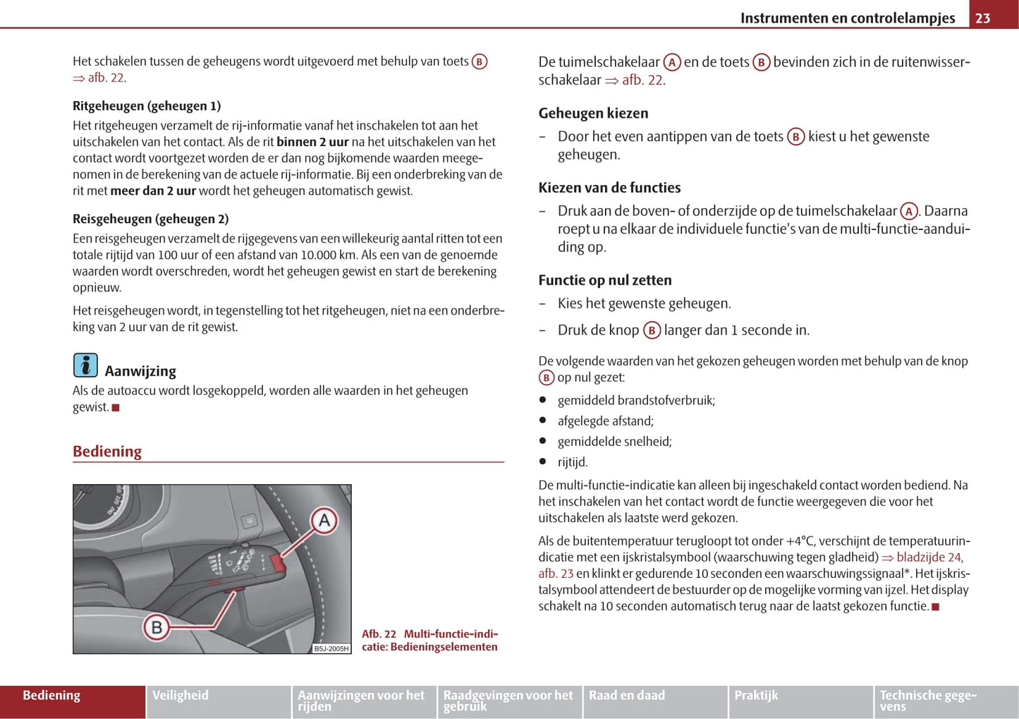 2009-2010 Skoda Roomster Owner's Manual | Dutch