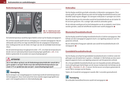 2009-2010 Skoda Roomster Owner's Manual | Dutch