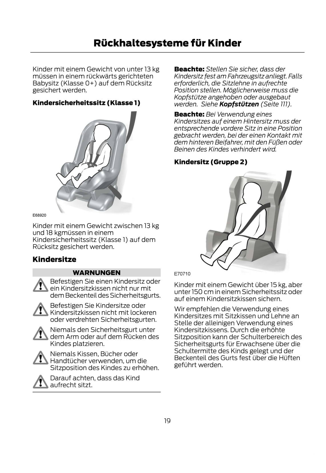 2015 Ford C-Max/Grand-C-Max Owner's Manual | German