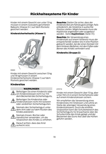 2015 Ford C-Max/Grand-C-Max Owner's Manual | German