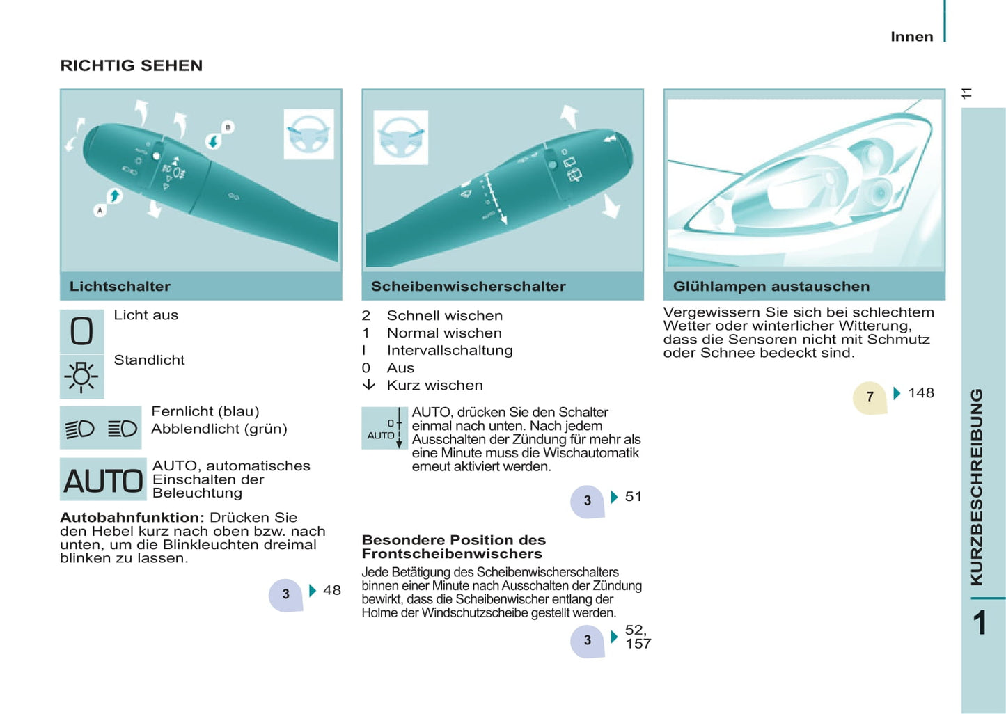 2011-2012 Peugeot Partner Tepee Bedienungsanleitung | Deutsch