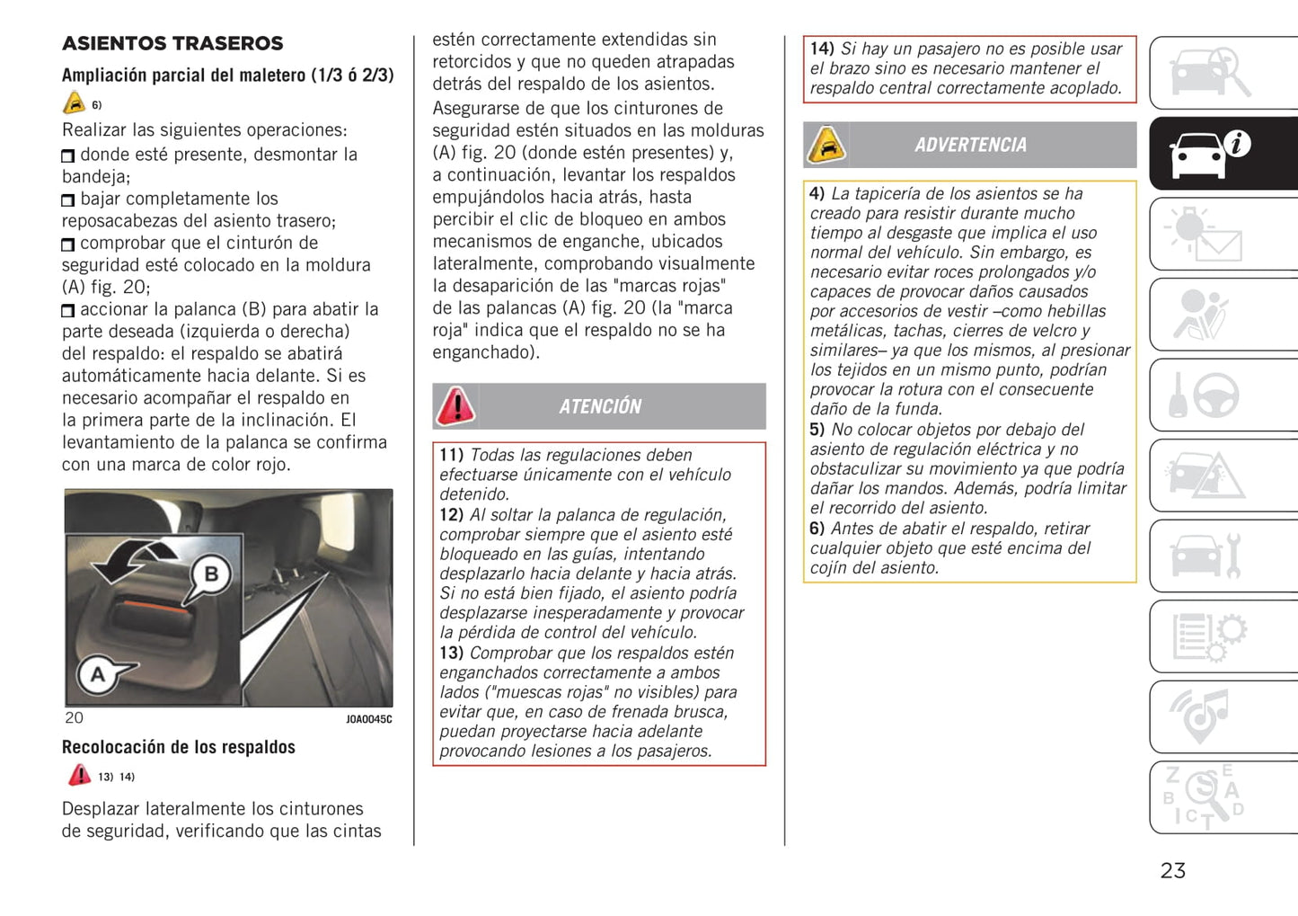 2020-2021 Jeep Renegade Owner's Manual | Spanish