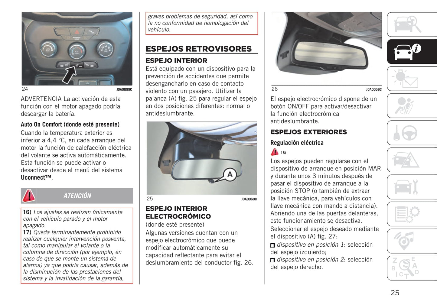 2020-2021 Jeep Renegade Owner's Manual | Spanish