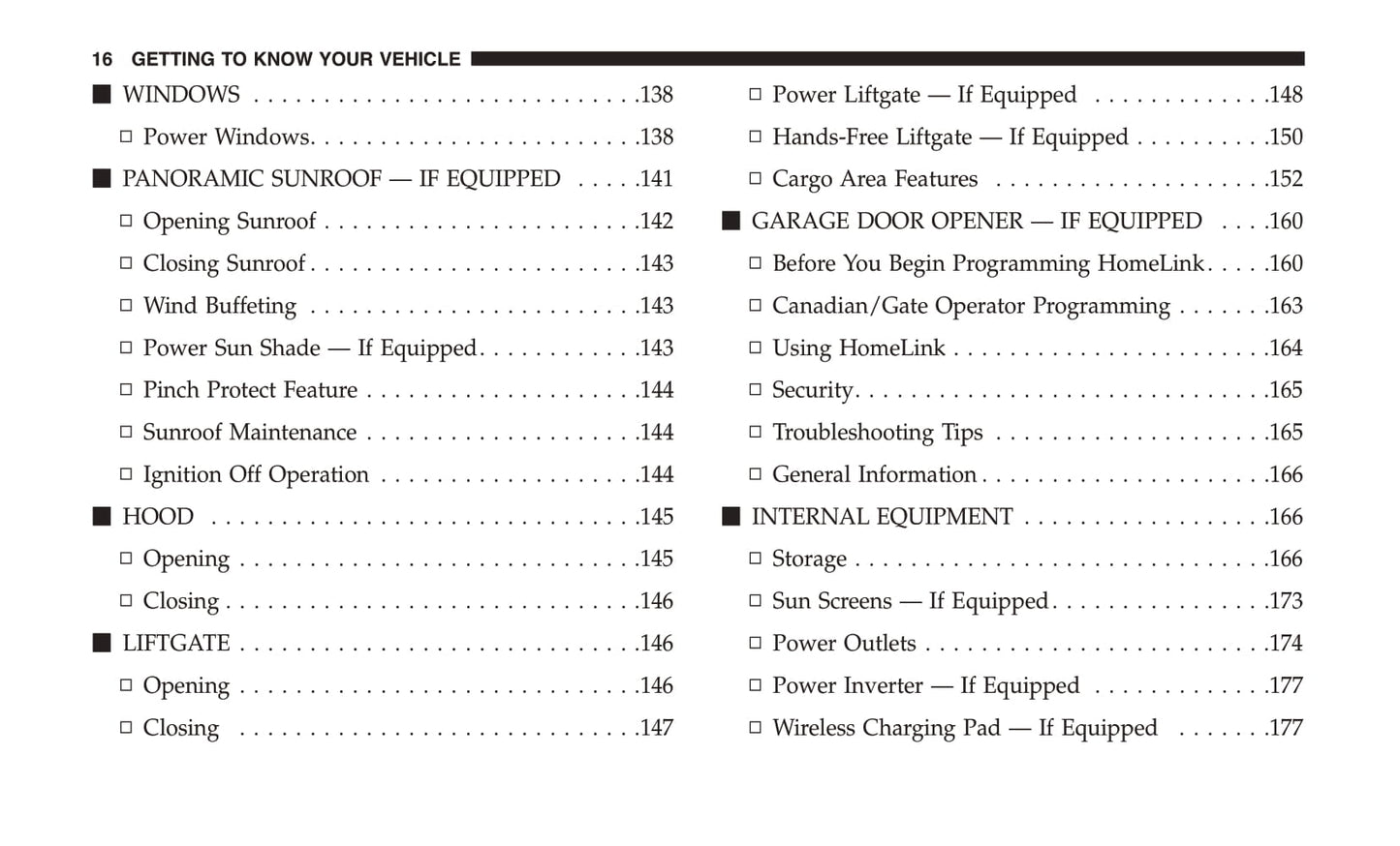 2019 Chrysler Pacifica Owner's Manual | English