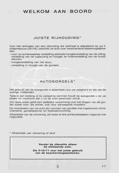 1998-1999 Citroën Xantia Gebruikershandleiding | Nederlands