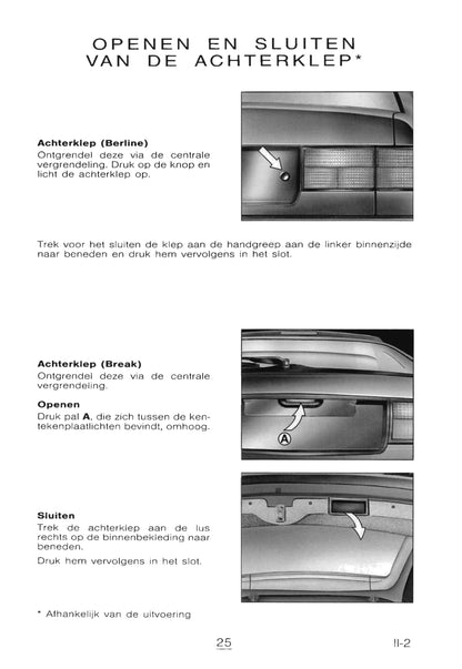 1998-1999 Citroën Xantia Gebruikershandleiding | Nederlands