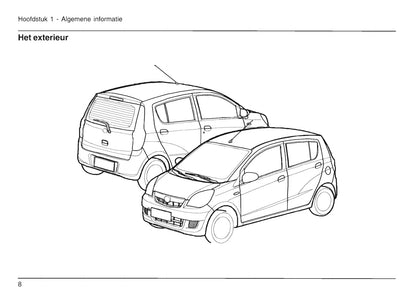 2007-2016 Daihatsu Cuore Owner's Manual | Dutch