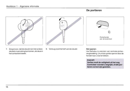 2007-2016 Daihatsu Cuore Owner's Manual | Dutch