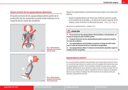 2009-2012 Seat Leon Manuel du propriétaire | Espagnol