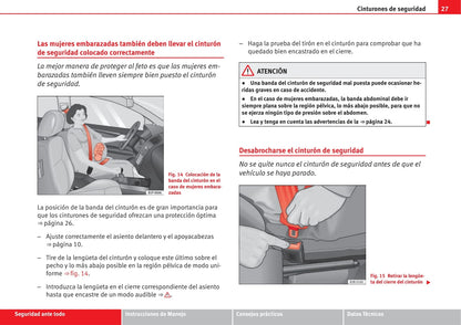 2009-2012 Seat Leon Manuel du propriétaire | Espagnol