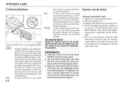 1997-1998 Kia Sportage Gebruikershandleiding | Nederlands